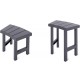 Panchina e tavolino Intex 28515 per Spa Rotonda 4 posti 2 pezzi 42 60 cm